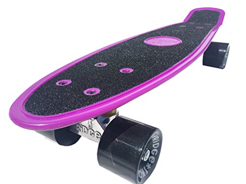 Ridge Skateboards - 22" cruiser with griptape - Completo Skateboard - púrpura/negro