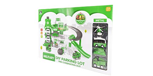 ToysOutlet - DIY Parking Lot 5406367982. Parking. Modelo Militar.