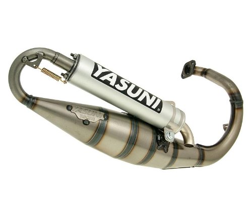 Yasuni Scooter R Aluminio Tubo de escape para Peugeot Speedfight 2 50 Ac/Lc 307 WRC, Splinter 50, Squab 50