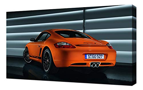 2009-Porsche-Cayman-S-Sport-V2-1080 - Lienzo impreso artístico para pared, diseño de Porsche-Cayman-Sport-V2-1080