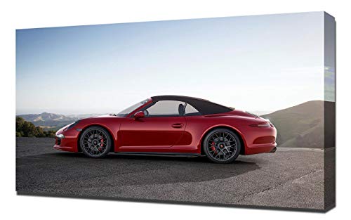 2015-Porsche-911-Carrera-GTS-V2-1080 - Lienzo impreso artístico para pared, diseño de Porsche-911-Carrera-GTS-V2-1080