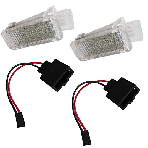 AERZETIX: Par de lamparas LED para iluminacion bajo las puertas de coche C40894