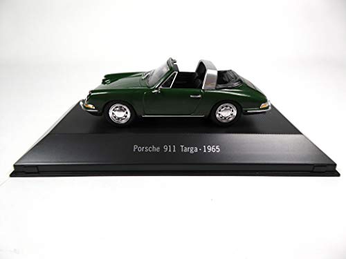 Atlas Coche 1/43 Compatible con Porsche 911 Targa 1965 Green - Ref: 4008