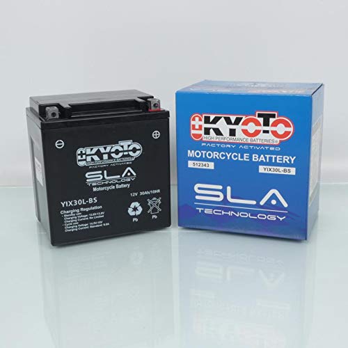 Batteria Kyoto per Quad Polaris 800 Sportsman 4X4 Efi 2005 YIX30L-BS SLA / 12V 30Ah