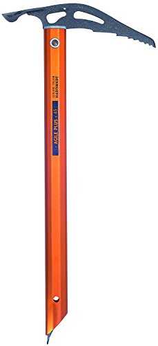 Climbing Technology - Piolet Agile Plus Ice Axe , Unisex adulto, Agile Plus Ice Axe, mango Naranja, 55 cm