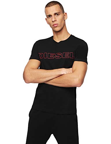 Diesel UMLT-JAKE, Camiseta para Hombre, Negro (Black 900/0darx), L