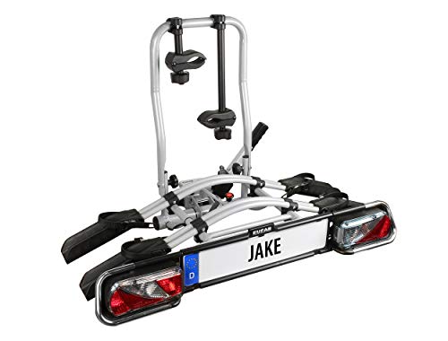 EUFAB 11510 Jake - Portabicicletas de Enganche (para 2 Bicicletas)