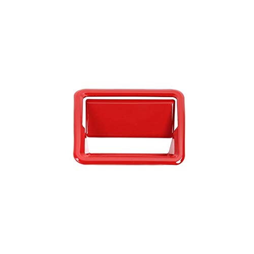 HUAER Moldeado Interior Ajuste para Suzuki Jimny CO-Pilot CO-Pilot Caja DE Almacenamiento Caja DE Mange DE DECURACIÓN Accesorios Ajuste para Suzuki JIMNY 2019+ (Color Name : Red)