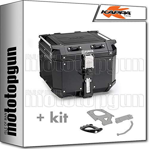 kappa maleta kfr420b k'force 42 lt + portaequipaje monokey compatible con piaggio mp3 350 500 business 2018 18