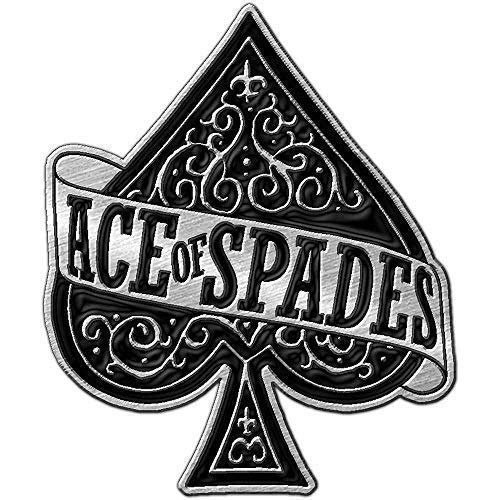 Licensed Motorhead Ace Of Spades Metal Pin Insignia (Ro)