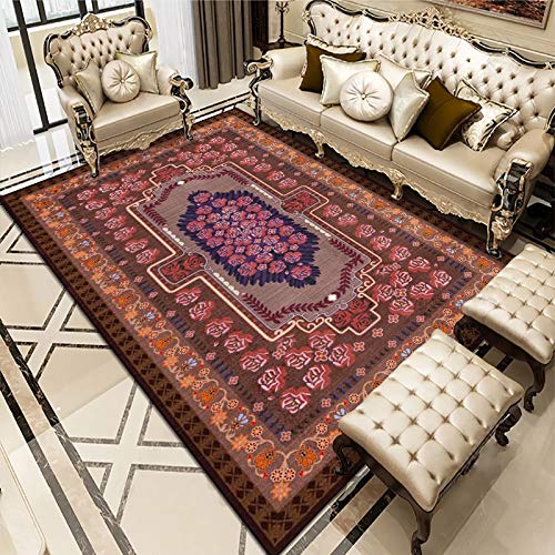 Oukeep Ethnic Style Carpet, Suitable For Large-Area Host Families, Ethnic Style Carpet, Washable