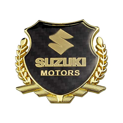Para Suzuki Swift SX4 S Cross Jimny Samurai Vitara Xl Alto Liana Ignis Las Pegatinas Logotipo Del Emblema De La Rejilla Delantera, Placa De IdentificacióN Del Coche, Accesorios Para El Coche,1 Uds.