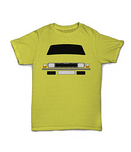 Retro Motor Company Austin Allegro - Camiseta personalizable, color amarillo