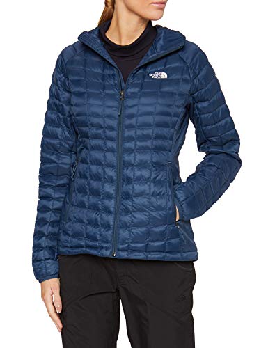 The North Face Thermoball Sport Hoodie Sudadera Deportiva con Capucha para Mujer, Blue Wing Teal, XS