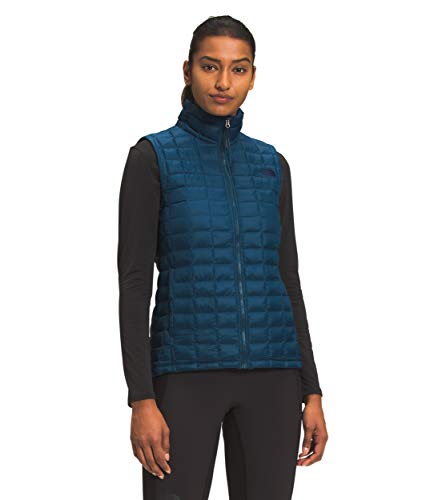 The North Face Women's ThermoBall Eco Vest, Monterey Blue, XS