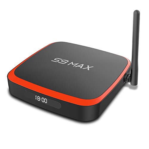TV Box SUNNZO S9 MAX RK3318 4 + 64 Android 10.0 con Antena Externa Dual-WiFi 2.4Ghz/5Ghz 3D 4K USB 3.0