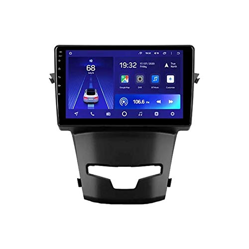 10 Pulgadas Android Touchscreen Coche Radio Estéreo Receptor Para Ssangyong Korando 3 Actyon 2 2013-2017 Unidad Cabeza SAT NAV Multimedia Player Support Mirrolink Wifi SWC DSP,8 core 4g+wifi: 4+64gb