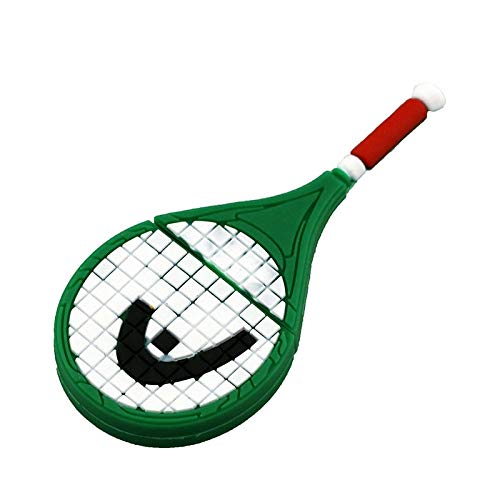 16GB Pendrive Cartoon Green Raqueta de Tenis USB Flash Drive Memory Thumb Stick