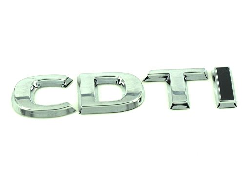 Accesorio Original GM OPEL logotipo/placa identificación CDTI portón Trasero (letra Negra"I") OPEL ASTRA J, CORSA D, INSIGNIA, ZAFIRA C modelos a partir del 2010