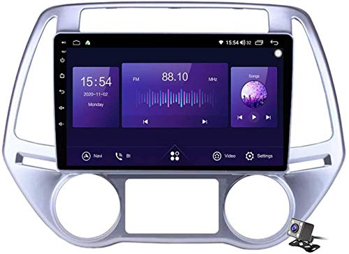 Android 10 Car Radio de Navegación GPS para Hyundai i20 PB 2012-2014 con 9 Pulgada Táctil Support 5G FM Am RDS/DSP MP5 Player/Steering Wheel Control/Carplay Android Auto