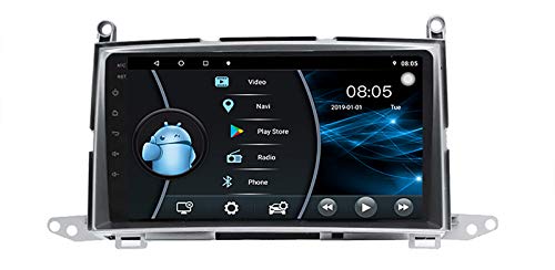 Android 10.1 Sistema de navegación GPS de automóvil para Toyota VENZA 2013,9 Pulgadas Coche Estéreo Multimedia Player Satch Audio Sistema de Audio con Juego,4Core WiFi 1+16G