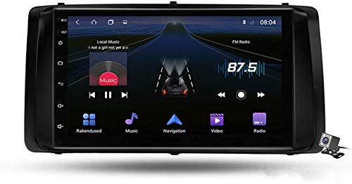 Android 9.1 Car Radio de Navegación GPS para Toyota Corolla 9 2003-2007 con 7 Pulgada Pantalla Táctil Support WiFi FM Am RDS/DSP MP5 Player/BT Steering Wheel Control,8 Core,4G+WiFi, 4+64GB