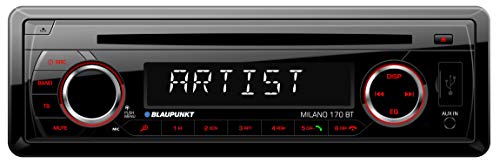 Blaupunkt MILANO170BT - Auto de Radio, Color Negro