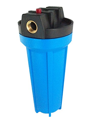 Caja del filtro de agua de 10 pulgadas Tazón azul de 3/4 puertos para todos los cartuchos de filtro de agua en 10 pulgadas