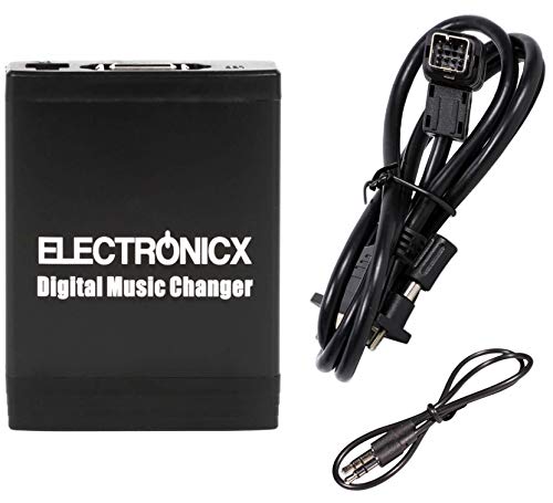 Electronicx Elec-M06-CLAR Adaptador de Musica para Coche USB SD AUX Cambiador de CD mp3-player para Clarion CE-Net Audio