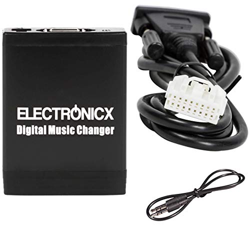 Electronicx Elec-M06-MAZ1 Adaptador de Musica Digital para Coche USB, SD AUX Cambiador de CD, para Mazda Ford up to 2009