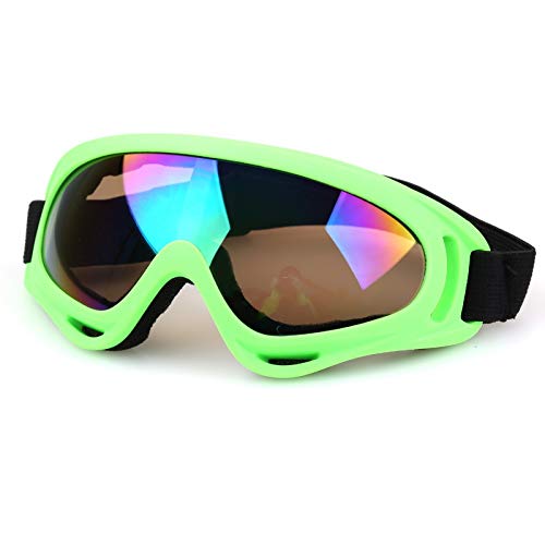 FGGTMO Gafas de esquí, Anti-vaho Gafas de esquí Snowboard for los Hombres y de Las Mujeres Profesionales de Motos de Nieve patín Gafas con protección UV400, for el esquí, Patinaje (Color : M)