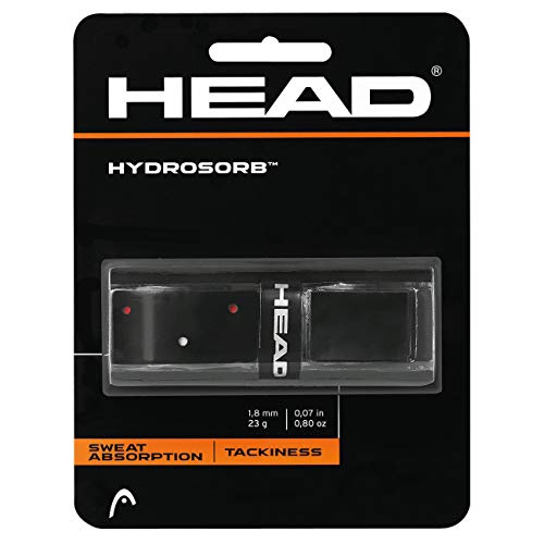 Head Hydrosorb Grip, Unisex, Negro/Rojo, Talla Única