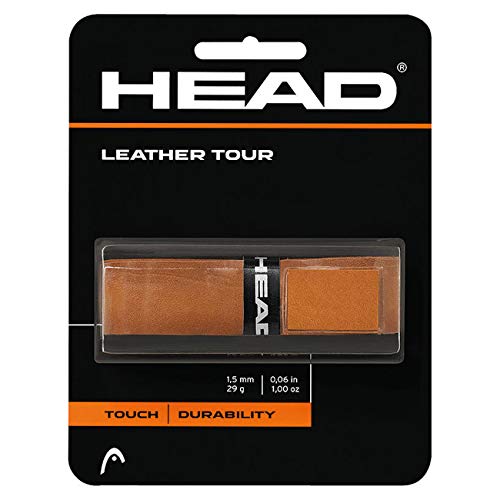 Head Leather Tour - Overgrip, color Marrón