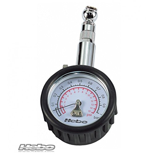 HEBO - HH8310 : Reloj manometro medidor presion neumaticos 1 Kg TRIAL/QUADS