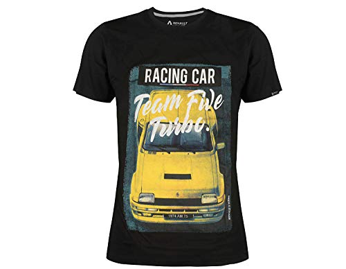 L'Atelier Renault R5 Racing Team Five Turbo - Camiseta para hombre, talla XL, color negro