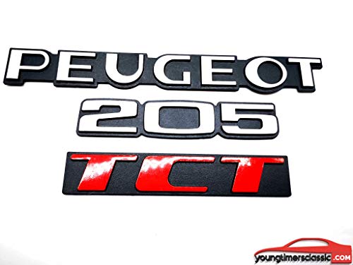 Monogrammes Peugeot 205 TCT Lot de 3