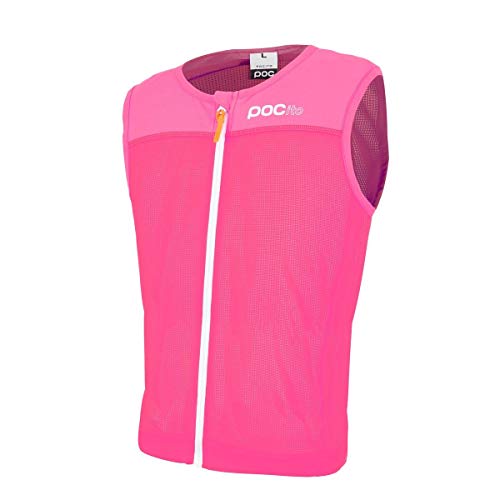 POC POCito VPD Spine Vest Protecciones, Unisex niños, Rosa (Fluorescent Pink), Large