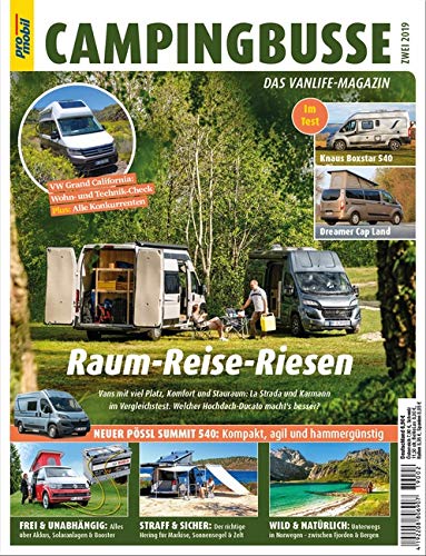pro mobil Extra Campingbusse: Das Vanlife Magazin - Heft 02/2019