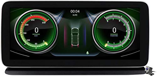 Qualcomm Android 10 Coche Radio de Navegación GPS para Mercedes Benz CLS Class W218 2011-2017 con 10.25/12.5" Pantalla Construido CarPlay DSP Support Coche Estéreo Multimedia/CD DVD SWC