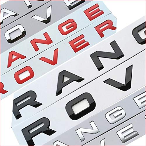 Range Rover Lettering for front or back Aftermarket Shiny Chrome