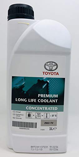 TOYOTA Anticongelante Refrigerante Original Premium Life Coolant Puro Motores 2WZ-TV 08889-80260 1 litro