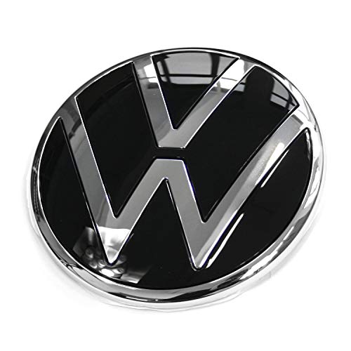 Volkswagen 5TA853630BDPJ Emblema para portón trasero, cromado y negro