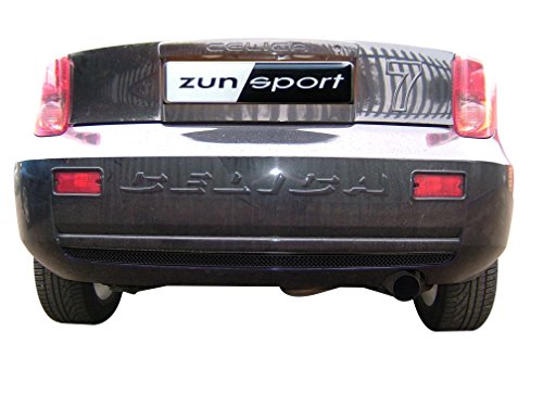 Zunsport Compatible con Toyota Celica Gen 7 - Parrilla Trasera - Acabado Negro (De 2000 a 2005)