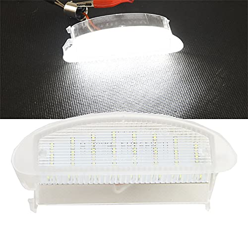 1 luz LED para matrícula compatible con R`enault Twingo I 93-07 Clio MK2 98-06