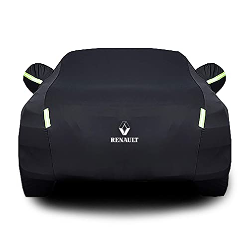 AINUO Compatible con Renault Twizy cubierta de coche, cubierta impermeable, parasol de uso general para uso en interiores y exteriores (color: negro, tamaño: una sola capa)
