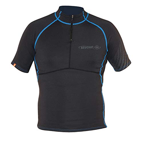 Beuchat Camiseta Bionic con Filtro de Protección UV UPF 50+, Hombre Rashguard, Men's, 0, XS