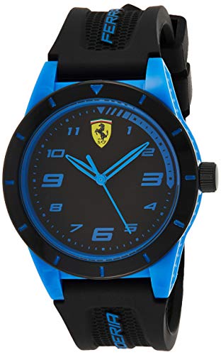 Ferrari Reloj Analógico para Hombre de Cuarzo con Correa en Nylon 830622