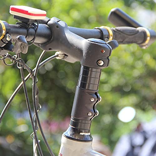FOLOSAFENAR Alta robustez Alta Durabilidad Pieza de Repuesto del Manillar de 31,8 mm Vástago de Tubo de 6 Grados para Bicicleta para Montar en senderos para competencias(110mm)