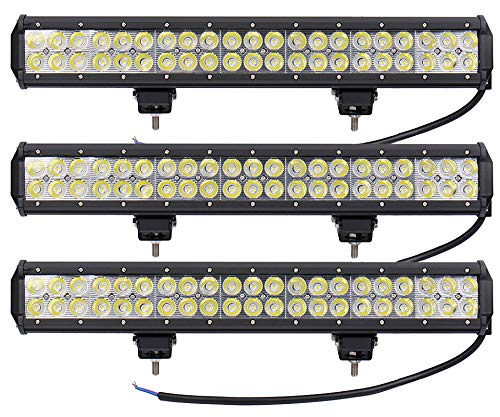 Leetop 3X 126W LED Luz de Trabajo Lámpara Trabajo Bar Foco Proyector Viga de Inundación del Iluminacion Conducción LED Faros Coche Luz