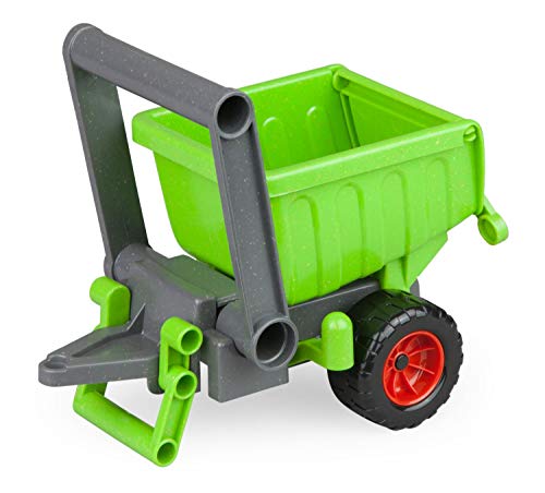 Lena 04214 EcoActives - Colgante para Tractor EcoActives (20 cm, plástico con Olor a Madera Natural, para niños a Partir de 2 años), Color Verde